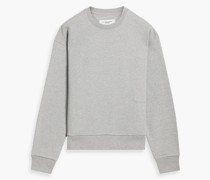 Sweatshirt aus Baumwollfleece