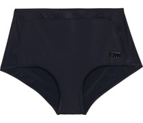 The Brigitte halbhohes Bikini-Höschen mit Mesh-Besatz