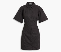 Minikleid aus Baumwollpopeline