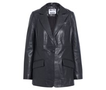 ia Blazer aus Leder