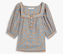 Leroye Bluse aus Baumwolle mit floralem Print S