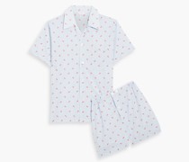 Pyjama aus Baumwolle mit Print M
