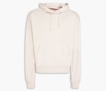 Interval Hoodie aus Baumwollfrottee