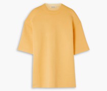 Oversized-T-Shirt aus Strick mit Cut-outs
