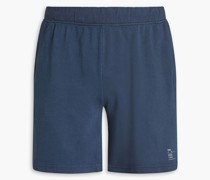 Shorts aus Baumwollfrottee