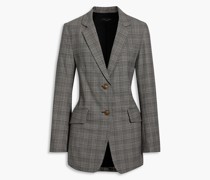 Charles karierter Blazer aus Webstoff