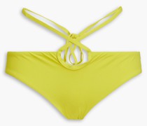 Looped Tie tief sitzendes Bikini-Höschen mit Cut-outs