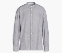 Gaston Hemd aus Baumwollpopeline mit Nadelstreifen M