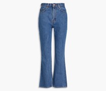 Hoch sitzende Bootcut-Jeans W30 / L34