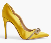 Deela Pumps aus Satin mit Schleife