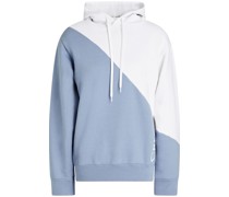 Bank Hoodie aus Frottee aus einer Baumwollmischung mit Print