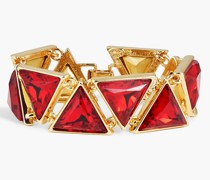 Vergoldetes Armband mit Steinen