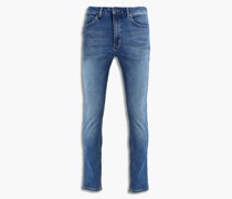 Rebel Skinny Jeans aus Denim inausgewaschener Optik 28W-32L