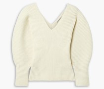 Olla gerippter Pullover aus einer Bio-Baumwollmischung