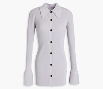 Eeanor Cardigan aus Rippstrick inMetaic-Optik
