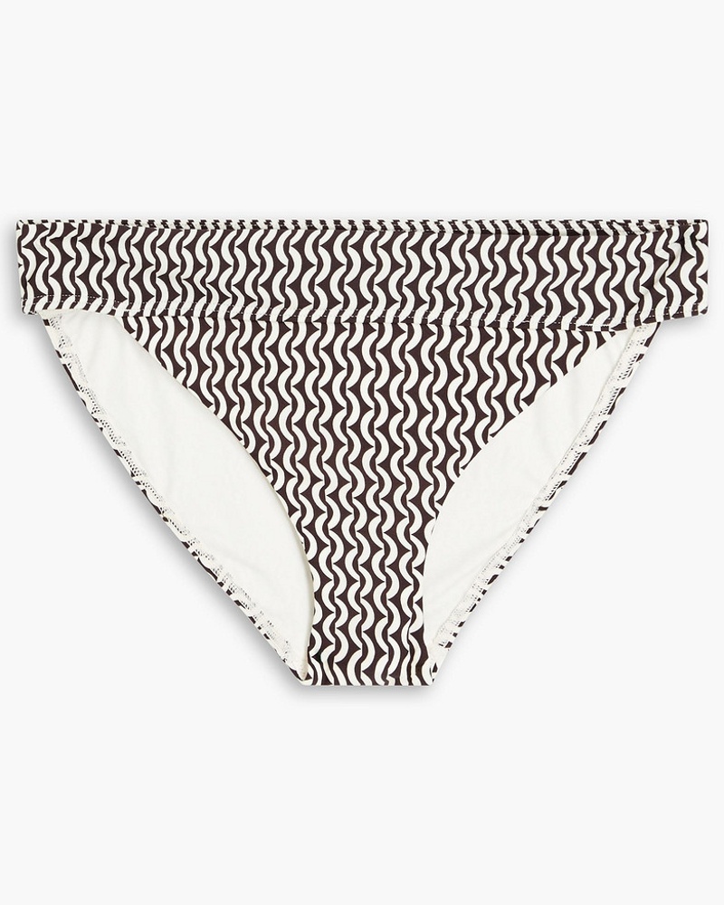 JETS Australia Damen Ipanema tief sitzendes Bikini-Höschen mit Print