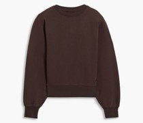 Eco Soft Sweatshirt aus Fleece aus einer Biobaumwollmischung mit Stickereien XL