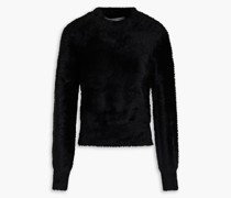 Pullover aus Kunstfell