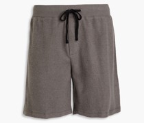 Shorts aus einer Baumwoll-Kaschmirmischung inWaffelstrick 2