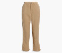 Hose mit geradem Bein aus Twill aus einer Leinen-, Tencel®-Baumwollmischung