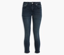 Cate halbhohe Skinny Jeans inausgewaschener Optik 25