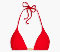 Dune geripptes Triangel-Bikini-Oberteil M