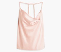 Foris Top aus Satin aus Stretch-Seide