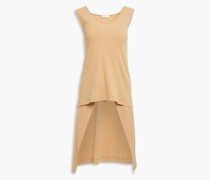 Mehrlagige Tanktop au Baumwoll-Jerey mit Bindedetail hinten
