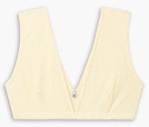 Alae Triangel-BH aus geripptem Stretch-Baumwoll-Jersey