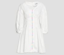 Minikleid aus Twill