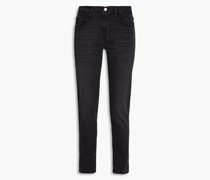 Le Garcon halbhohe Cropped Skinny Jeans