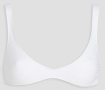 Perforiertes Bikini-Oberteil