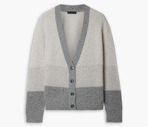 Cardigan aus Kaschir inColour-Block-Optik