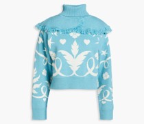 Belle Pullover aus Woll-Jacquard