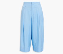 Giverny Culottes aus Charmeuse mit Falten