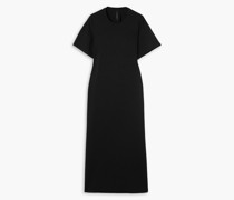 Farah Midikleid aus Jersey aus einer Baumwollmischung und Stretch-Lyocell mit Cut-outs S