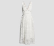 Midikleid aus Makramee-Spitze