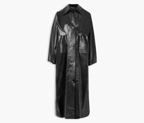 Wendbarer, wandelbarer Trenchcoat aus Vinyl