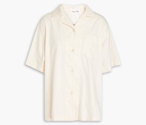 Hemd aus Bio-Baumwoll-Twill/XS