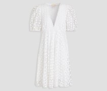 Minikleid aus Baumwoll-Makramee