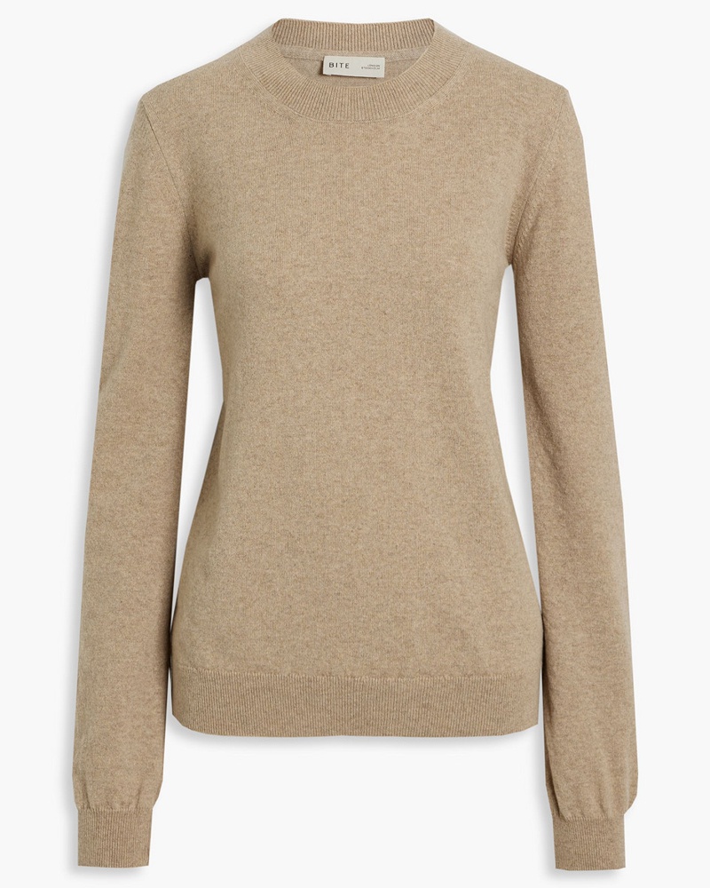 BITE Studios Damen Melierter Kaschmirpullover L
