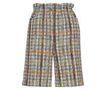 Shorts aus Boucle-Tweed