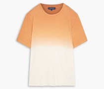 Dinis T-Shirt aus Jersey aus einer Baumwoll-Leinenmischung mit Farbverlauf XXL