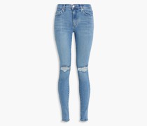 Cult hoch sitzende Skinny Jeans inDistressed-Optik 23