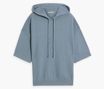 Oversized-Hoodie aus Baumwolle inWaffelstrick S