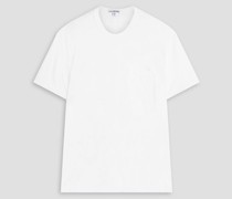 T-Shirt aus einer Baumwoll-Leinenmischung