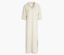 Midikleid aus einer Leinenmischung