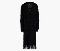 Kirika Cardigan aus einer Baumwollmischung mit Fransen