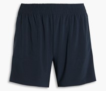 Gestreifte Shorts aus Stretch-Jersey