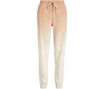 Alena Track Pants aus Baumwollfrottee mit Farbverlauf